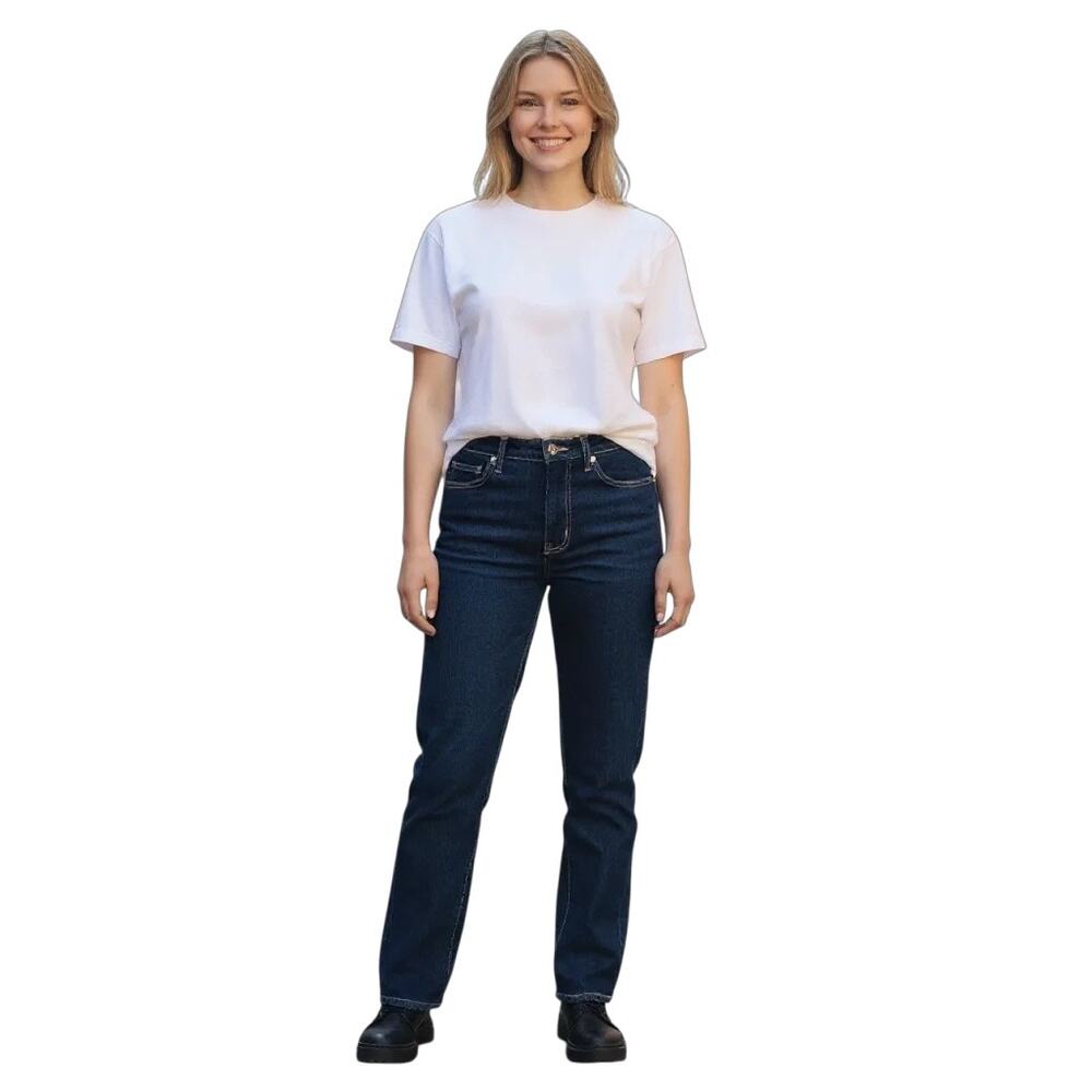 NWOT Vintage Chic High Rise  Tall Black Mom Jeans-vintage size 18